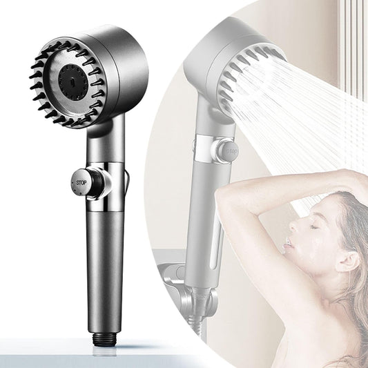 Hand Shower Adjustable Angle Shower Multi Function 4 Mode Bathroom Hand Shower with Mist