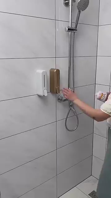 Press Wall-Mounted Manual Soap Dispenser